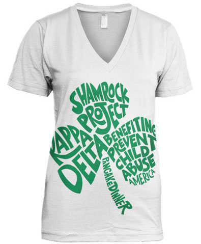 Kappa Delta Shamrock T-Shirt