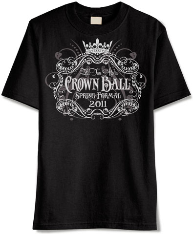 Crown Ball Formal T-shirt