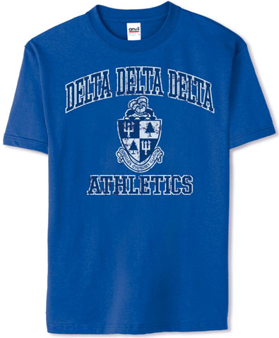 Delta Delta Delta Athletics Shirt