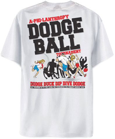 dodgeball tshirt