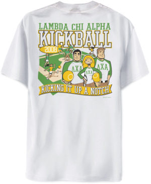 Lambda Chi Alpha Kickball Shirt