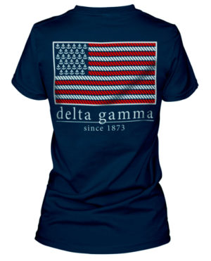 Delta Gamma Flag Shirt