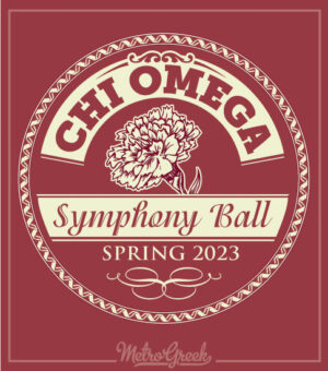 Chi Omega Symphony Ball T-shirt