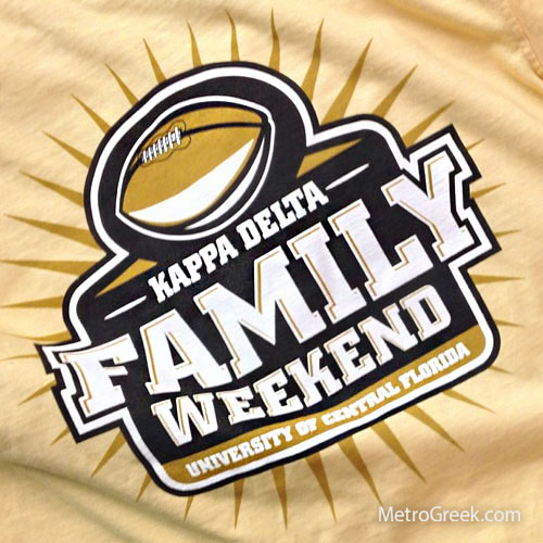 Kappa Delta Family Weekend T-shirt