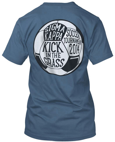 Sigma Kappa Soccer Shirt