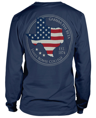 Gamma Phi Beta Texas Shirt