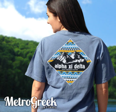 Alpha Xi Delta Mountain T-shirt