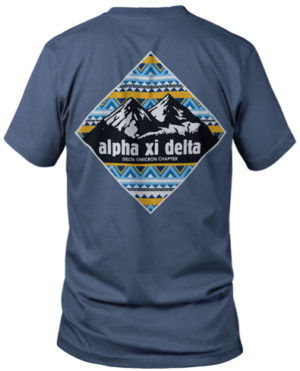 Alpha Xi Delta Mountain T-shirt