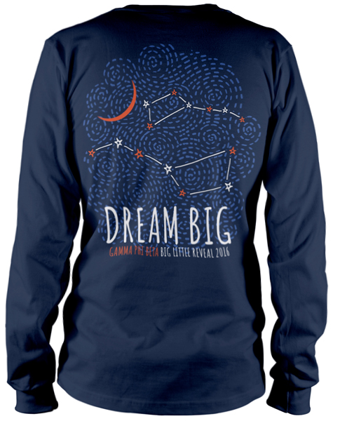 Gamma Phi Beta Big/Little Reveal T-shirt
