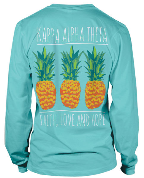 Kappa Alpha Theta Pineapple T-shirt
