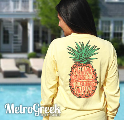Kappa Kappa Gamma Pineapple T-shirt