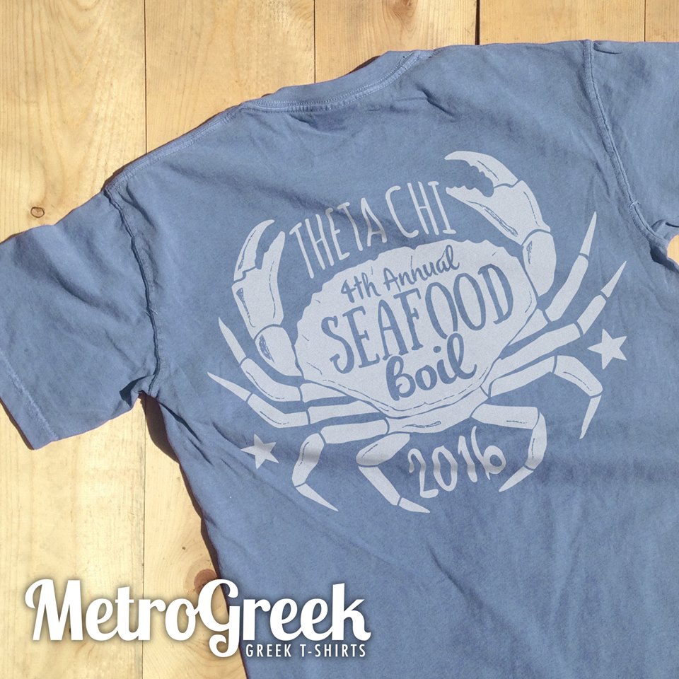 Fraternity Seafood Boil T Shirt