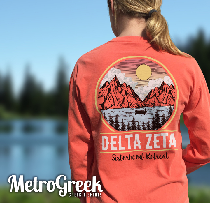 Delta Zeta Sisterhood Retreat Tshirt