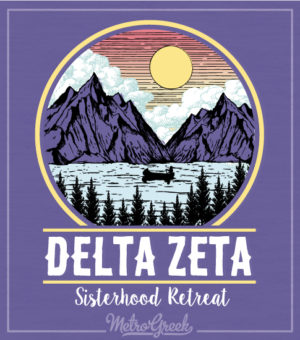 Delta Zeta Sisterhood Retreat Shirt