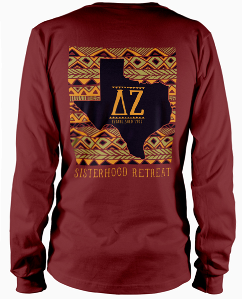 1044 Delta Zeta Sisterhood T-shirts | GreekShirts