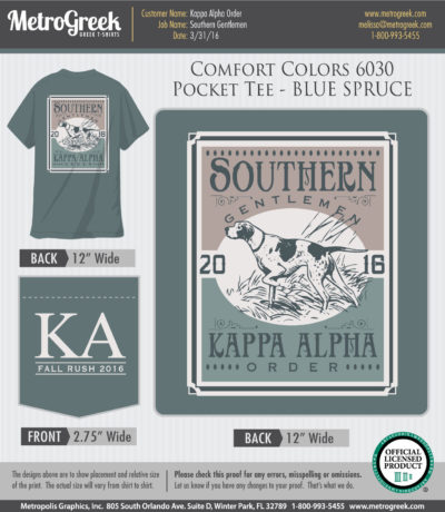 Kappa Alpha Southern Gentlemen T-shirt