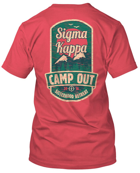 Sigma Kappa Camp T-shirt