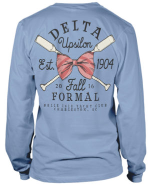 Delta Upsilon Formal T-shirt