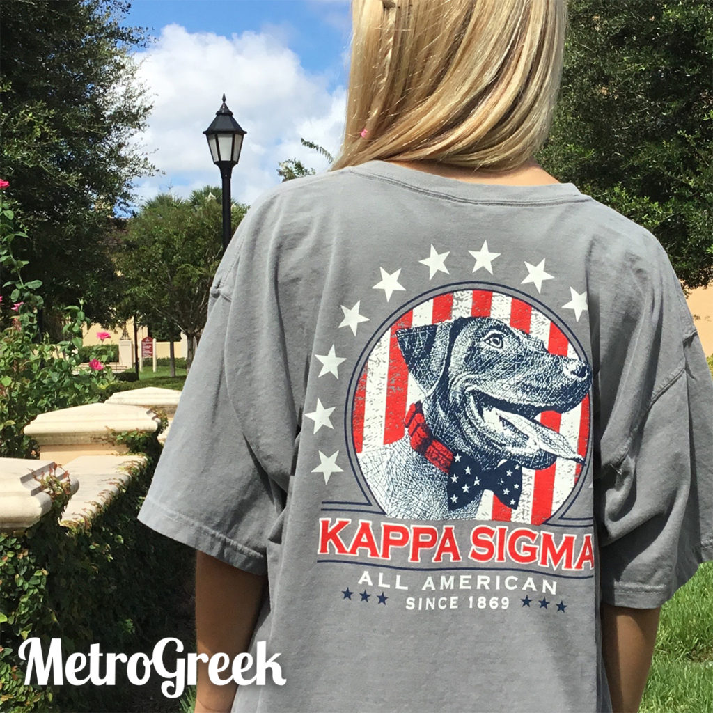 Kappa Sigma Patriotic Lab Tshirt