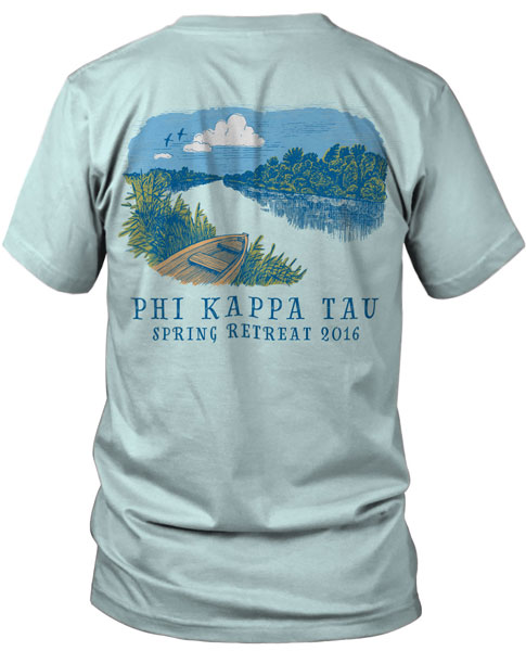 Phi Kappa Tau Brotherhood Retreat T-shirt