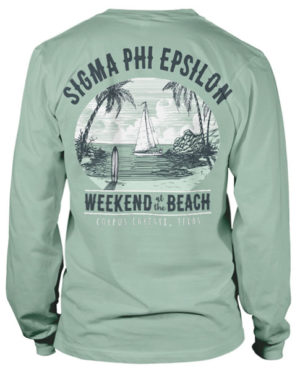 Sigma Phi Epsilon Beach Weekend T-shirt