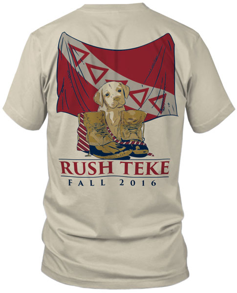 Tau Kappa Epsilon Flag T-shirt