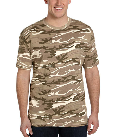 Anvil Camouflage T-Shirt | Greek Shirts