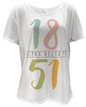 Alpha Delta Pi Founding T-shirt