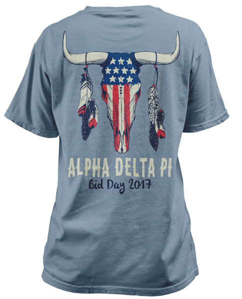 Alpha Delta Pi Bid Day T-shirt