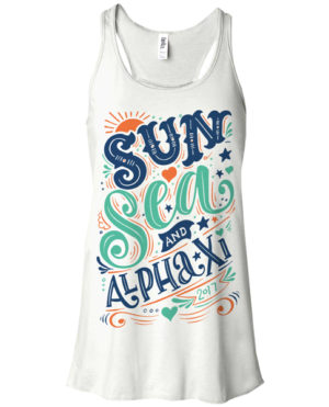 Alpha Xi Delta Beach Tank Top