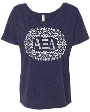Alpha Xi Delta Slouchy T-shirt
