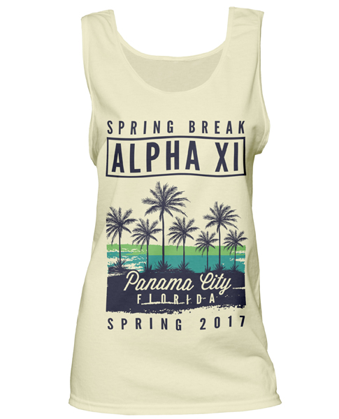 Alpha Xi Delta Spring Break Tank