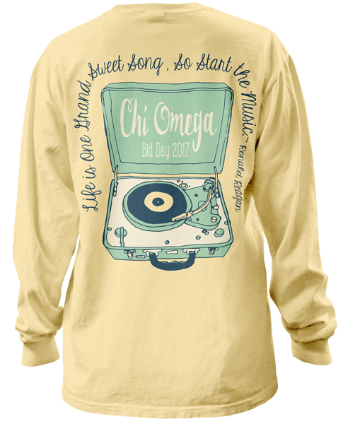 Chi Omega Bid Day T-shirt