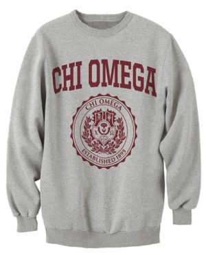 Chi Omega Collegiate Sweatshirt