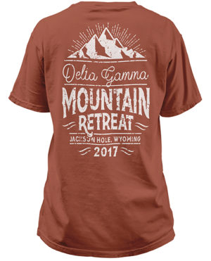 Delta Gamma Mountain Retreat Shirt