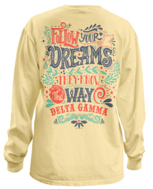 Delta Gamma Dreams Bid Day T-shirt