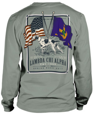 Lambda Chi Alpha Flag Rush T-shirt