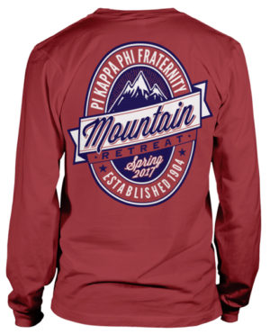 Pi Kappa Phi Mountain Retreat T-shirt