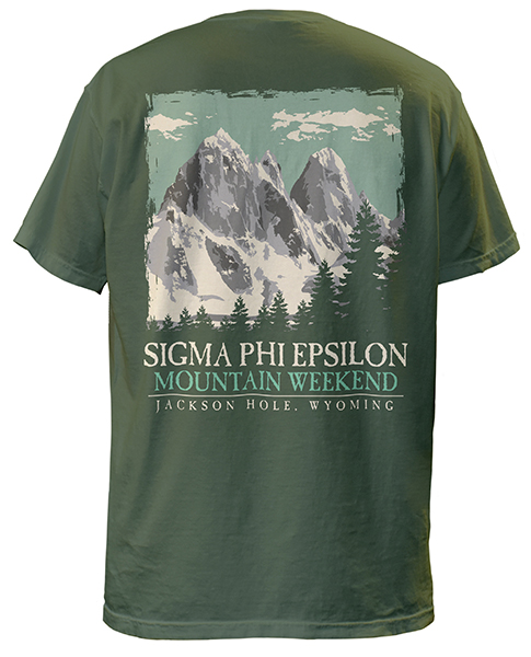 Sig Ep Mountain Retreat T-shirt