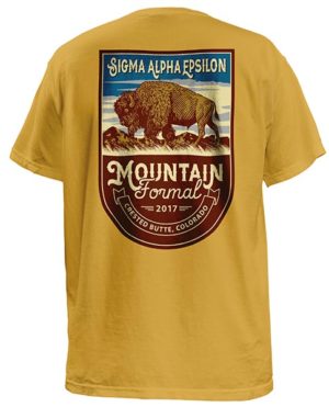 Sigma Alpha Epsilon Mountain T-shirt