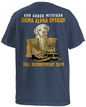 Sigma Alpha Epsilon Puppy Rush Shirt