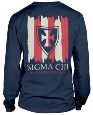 Sigma Chi Rush Cross T-shirt