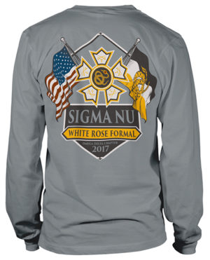 Sigma Nu Fraternity Formal T-shirt