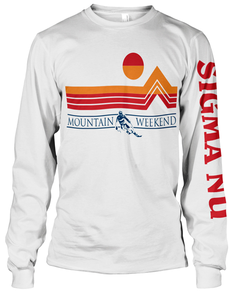 Sigma Nu Mountain Weekend T-shirt