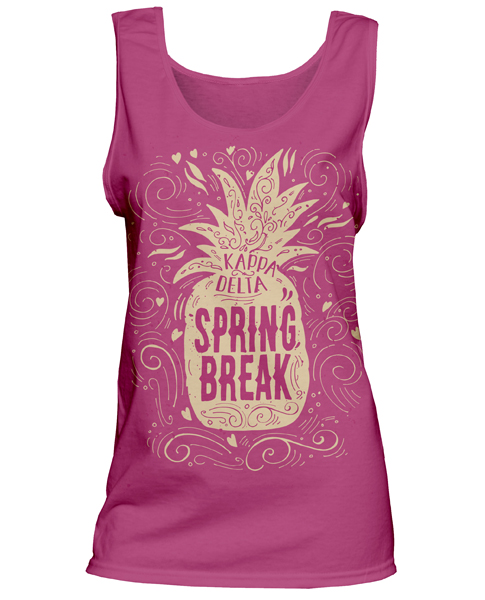 Kappa Delta Spring Break Tanktop