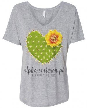 Alpha Omicron Pi Recruitment Shirt