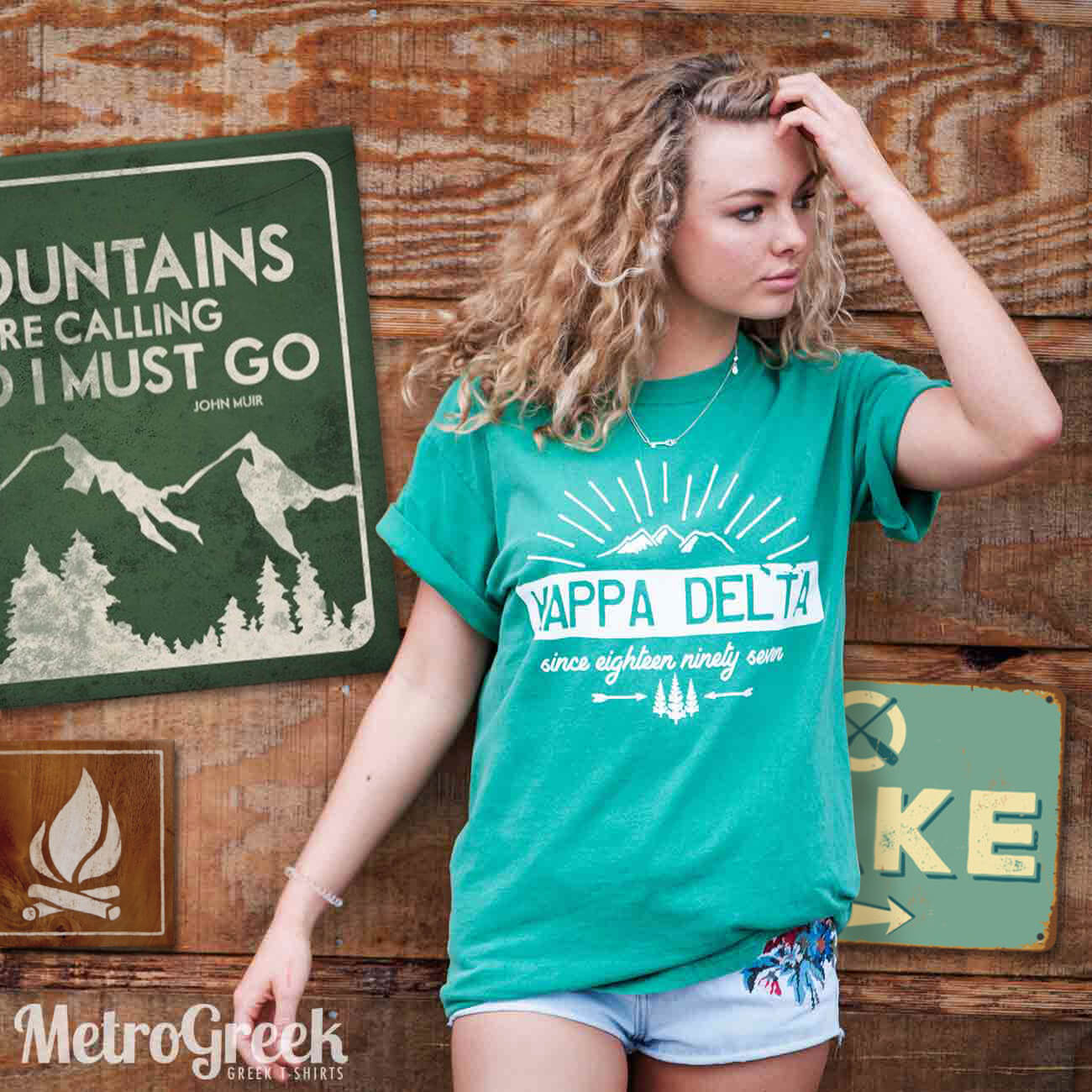 Kappa Delta Mountain Shirt