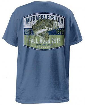 Tau Kappa Epsilon Rush Shirt - Bass