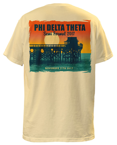 Phi Delta Theta Beach Formal T-shirt