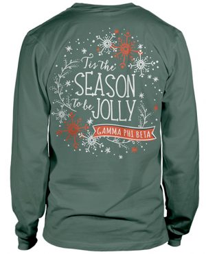 Gamma Phi Beta Christmas T-shirt
